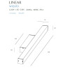 MAXLIGHT W0265 KINKIET LINEAR IP44 WHITE, 36W 4000K ŚCIEMNIALNY