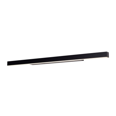 MAXLIGHT W0266 KINKIET LINEAR IP44 BLACK , 36W 4000K ŚCIEMNIALNY
