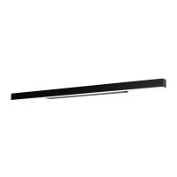 MAXLIGHT W0266 KINKIET LINEAR IP44 BLACK , 36W 4000K ŚCIEMNIALNY