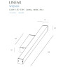 MAXLIGHT W0266 KINKIET LINEAR IP44 BLACK , 36W 4000K ŚCIEMNIALNY