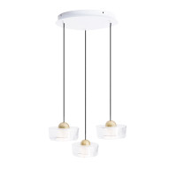 MAXLIGHT P0543 LAMPA WISZĄCA LIPARI III ROUND