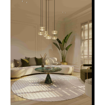 MAXLIGHT P0544 LAMPA WISZĄCA LIPARI VII ROUND