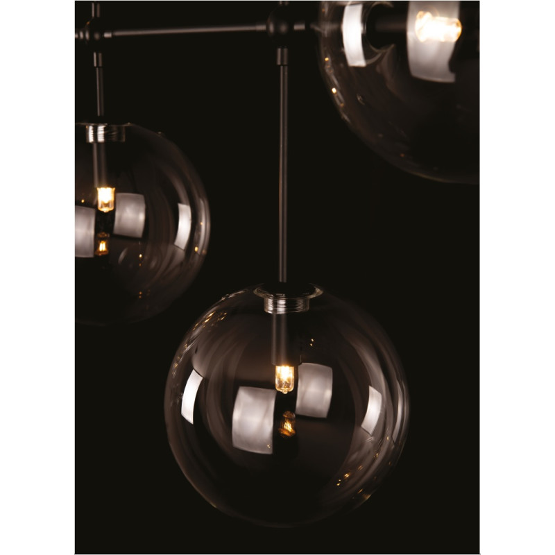 MAXLIGHT P0396  LAMPA WISZĄCA LOLLIPOP BLACK