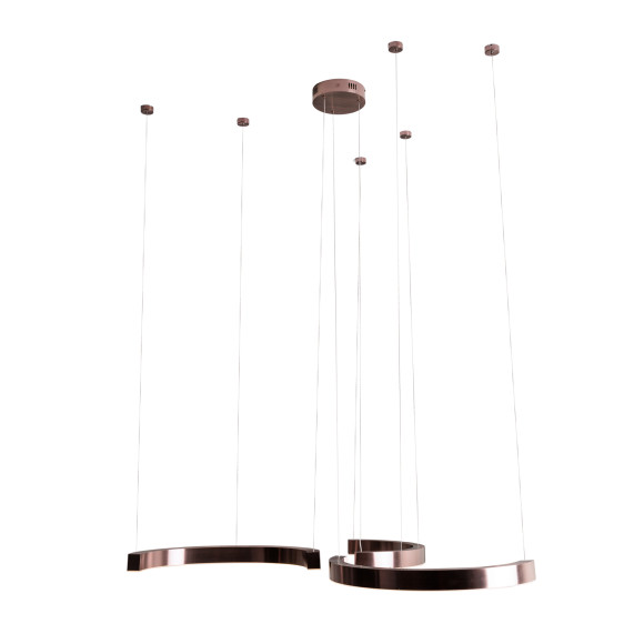 MAXLIGHT P0571D LAMPA WISZĄCA LOTUS 40W BRUSHED BRONZE MAXLIGHT P0571D LAMPA WISZĄCA LOTUS 40W BRUSHED BRONZE