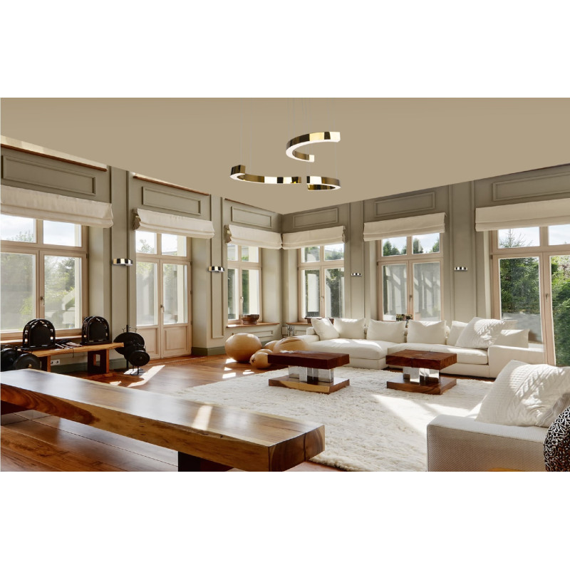 MAXLIGHT W0359 KINKIET LOTUS 7W BRUSHED BRONZE
