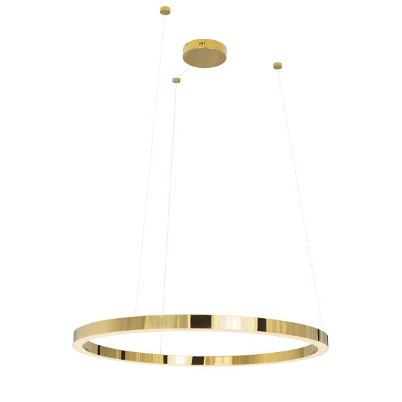 MAXLIGHT P0370D LAMPA WISZĄCA LUXURY 110 CM ZŁOTA ŚCIEMNIALNA