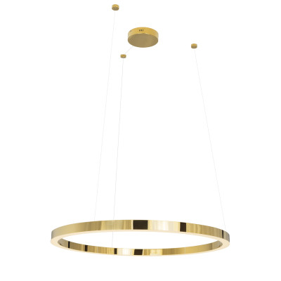 MAXLIGHT P0370D LAMPA WISZĄCA LUXURY 110 CM ZŁOTA ŚCIEMNIALNA