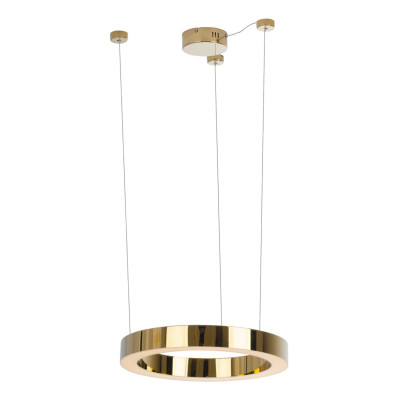 MAXLIGHT P0377D LAMPA WISZĄCA LUXURY 40 CM ZŁOTA ŚCIEMNIALNA
