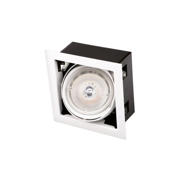 MAXLIGHT H0059 OPRAWA WPUSTOWA MATRIX I BIAŁA AR111 GU10 230V