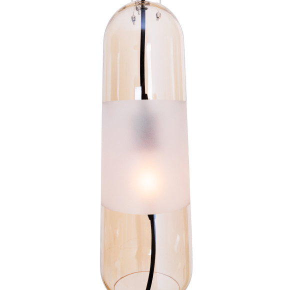 MAXLIGHT P0589 LAMPA WISZĄCA MAURI 1 CHAMPAGNE GLASS