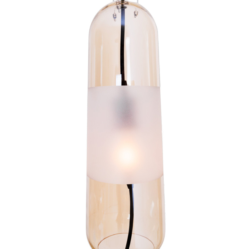 MAXLIGHT P0589 LAMPA WISZĄCA MAURI 1 CHAMPAGNE GLASS