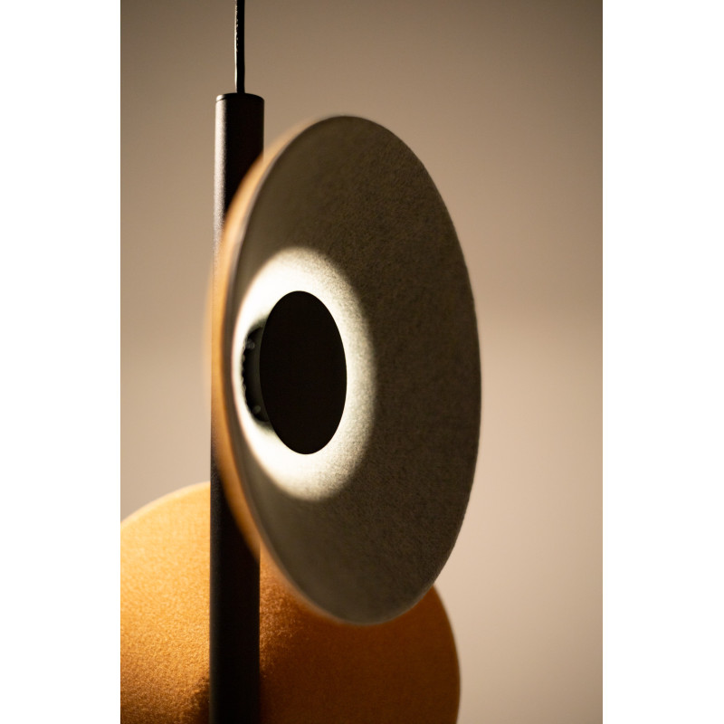 MAXLIGHT P0564 LAMPA WISZACA PURO EARTH YELLOW&GREY