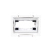 MAXLIGHT H180.02 OPRAWA WPUSTOWA MODULAR, DO SKOMPLETOWANIA Z MODUŁEM HM180 I TRAFO HT180





