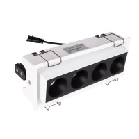 MAXLIGHT H180.04 OPRAWA WPUSTOWA MODULAR, DO SKOMPLETOWANIA Z MODUŁEM HM180 I TRAFO HT180







