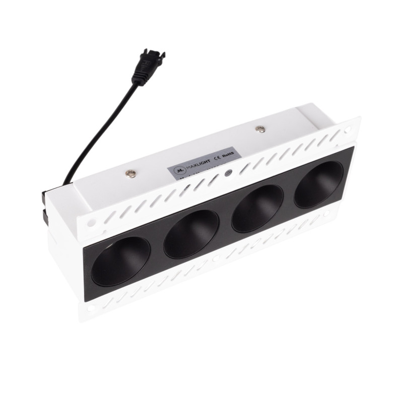 MAXLIGHT H180.07 OPRAWA WPUSTOWA MODULAR, DO SKOMPLETOWANIA Z MODUŁEM HM180 I TRAFO HT180








