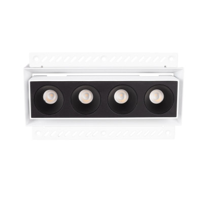 MAXLIGHT H180.08 OPRAWA WPUSTOWA MODULAR, DO SKOMPLETOWANIA Z MODUŁEM HM180 I TRAFO HT180








