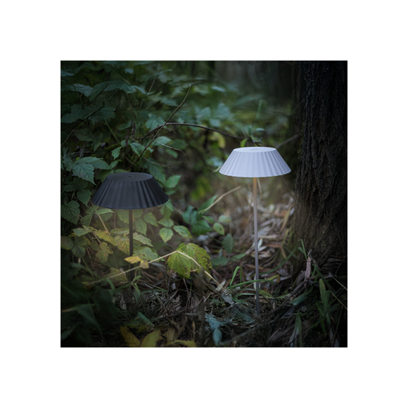 MAXLIGHT T0065 LAMPA STOŁOWA MUFFIN TAUPE IP44