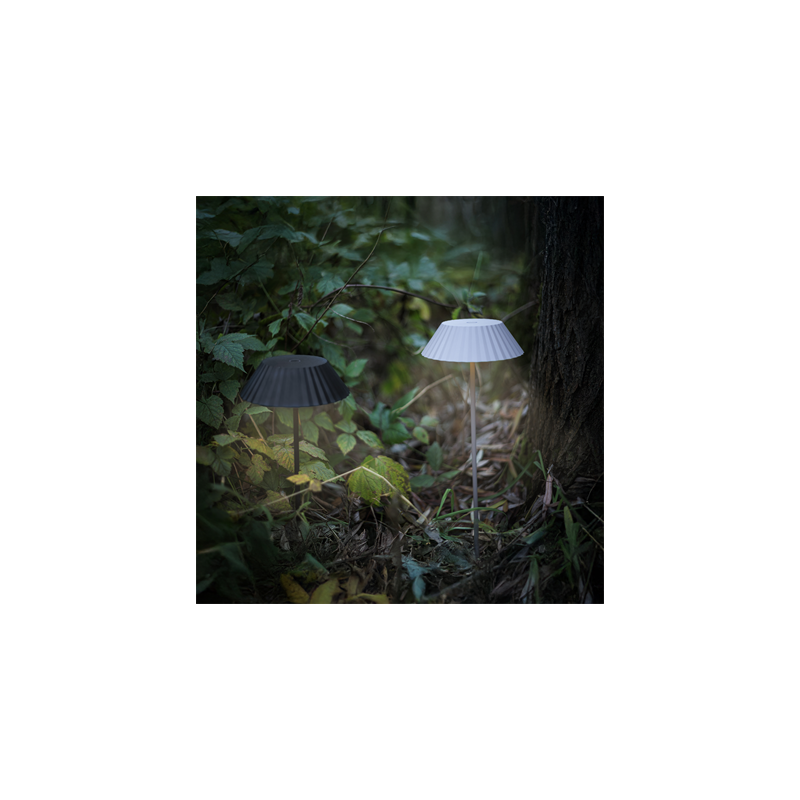 MAXLIGHT T0065 LAMPA STOŁOWA MUFFIN TAUPE IP44