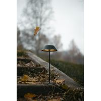 MAXLIGHT T0066 LAMPA STOŁOWA MUFFIN CZARNA IP44
