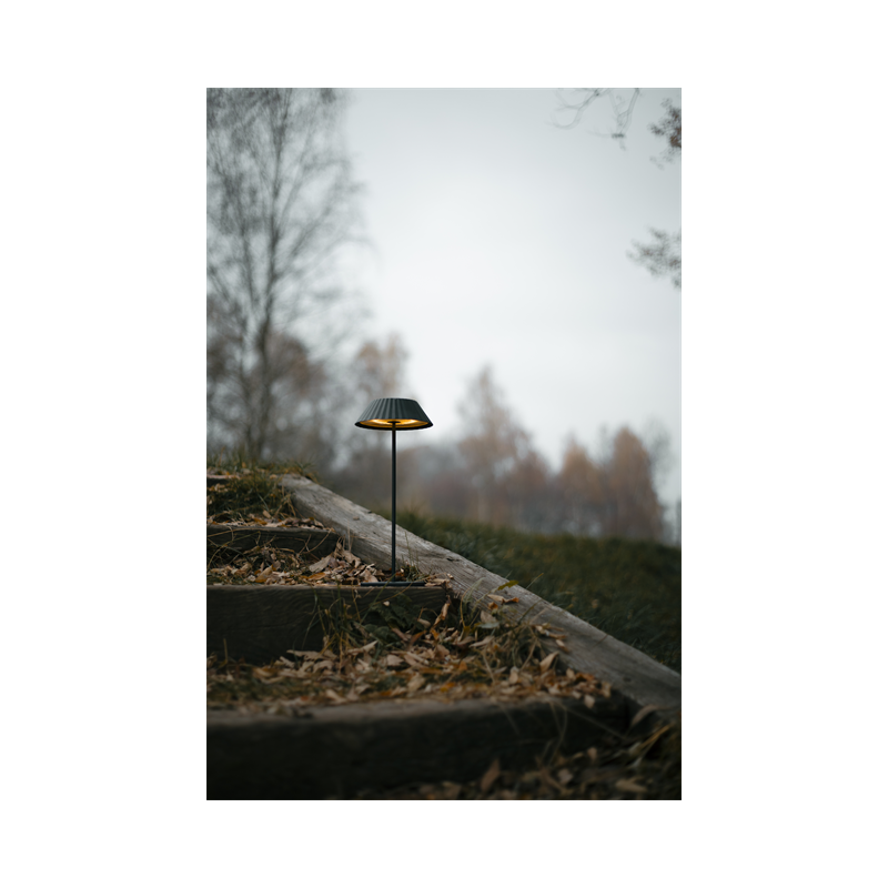 MAXLIGHT T0066 LAMPA STOŁOWA MUFFIN CZARNA IP44