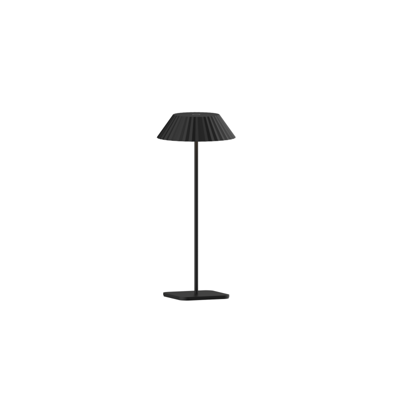 MAXLIGHT T0066 LAMPA STOŁOWA MUFFIN CZARNA IP44