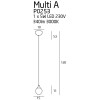 MAXLIGHT P0253 LAMPA WISZĄCA MULTI A